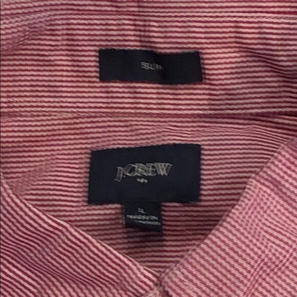 J. Crew Slim Button Down Sz. L - Picture 2 of 5